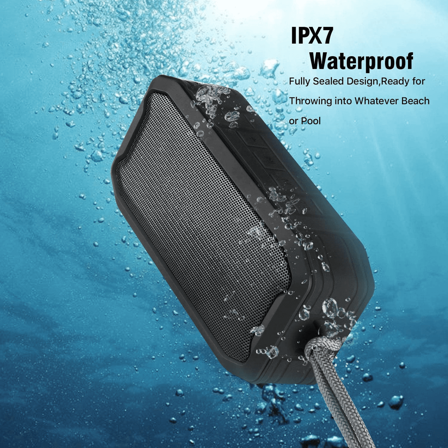 Portable Waterproof Beach party music Bluetooth Speaker 4.0 IPX7 MY-M3