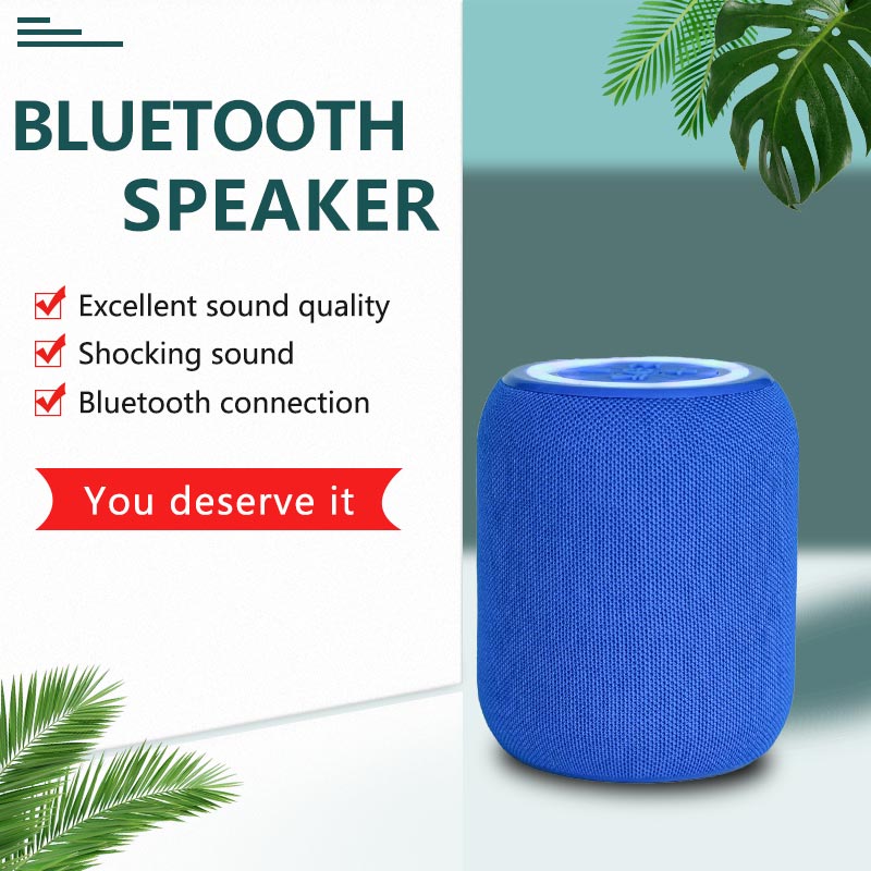 2021 New Custom Mini Bluetooth Speaker With Colorful LED MY-M25