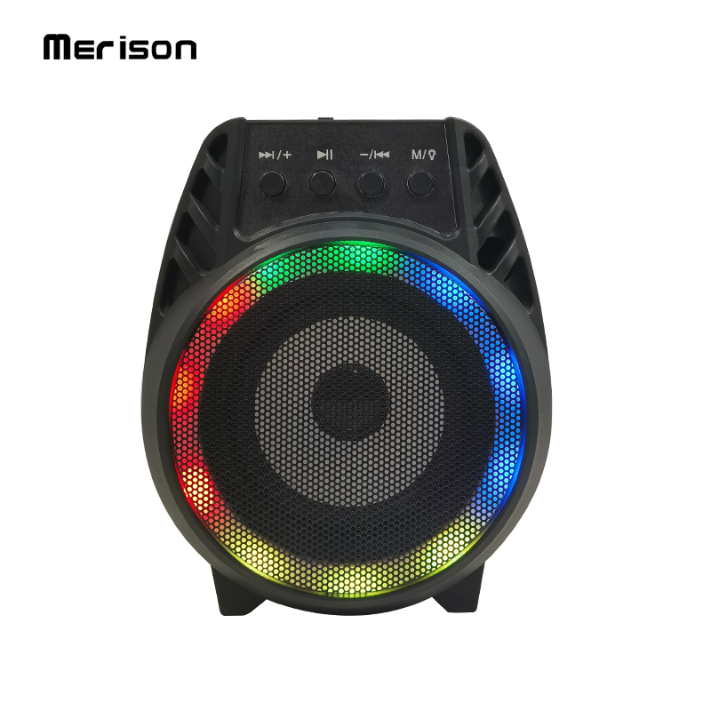 2021 New Custom 4 inch ABS Plastic Bluetooth Speaker with Aux in/TF/FM MW-551F