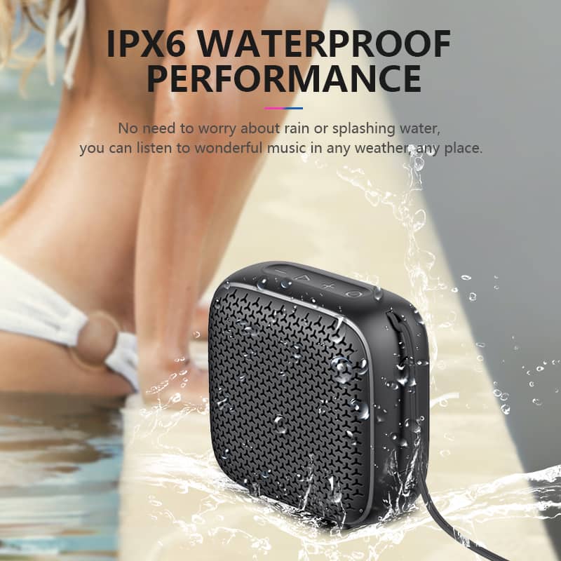 Outdoor Waterproof Small Portable Wireless Speaker with FM Radio MB-387
